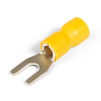 Наконечник кабельный вилочный изолированный НВИ 6.0-4 серия EasyFix | код 90904 | КВТ