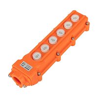 Пульт кнопочный ПК-6 на 6 кнопок IP54 | код 36-9212 | Rexant