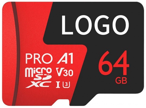 Флеш карта microSDXC 64GB Netac NT02P500PRO-064G-S P500 Extreme Pro w/o adapter | код 1934411 | NETAC