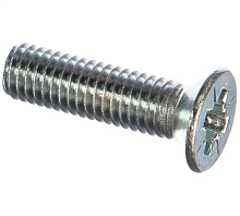 Винт DIN965 М8х30 потайная голова класс прочности 4.8 покрытие цинк | код DIN965-М8х30 | Крепдил