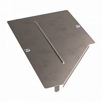 Крышка переходника левого Стандарт INOX (AISI 409) 500х300 Промрукав | код PR16.5653 | ПРОМРУКАВ