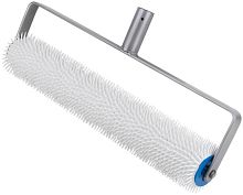 Валик игольчатый "мини" 400мм d72мм высота иглы 14мм пластик. КУРС 04154