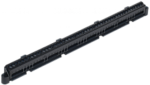 TEKFOR Суппорт для шин в корп. (ширина 18 мод.) IEK | код TF-KP00D-S-18 | IEK