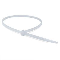 Хомут кабельный 4.8х360 полиамид бел. (уп.100шт) | код 25219SR | DKC