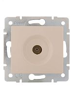 KARINA Розетка телефонная двойная евро крем (10шт/120шт) | код 707-0388-138 | Lezard