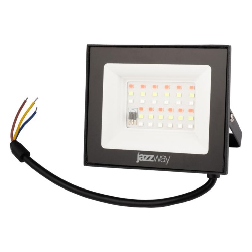 Прожектор светодиодный LED ДО PFL-20W RGB-RC черный IP65 JazzWay | код 5064157 | JazzWay фото 4