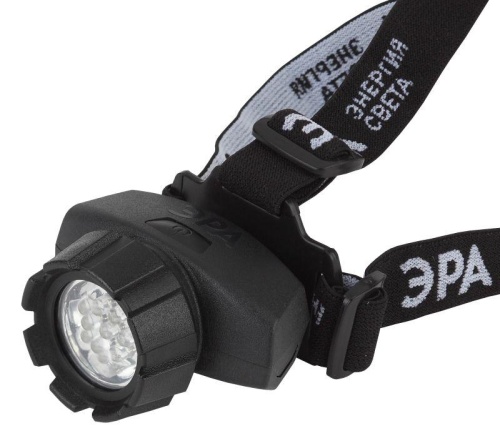 Фонарь GB-602 налобный 7хLED 3хAAA 4 реж. черн. блист. | код. Б0031382 | Эра