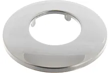 Чашка декоративная (отражатель) 1' (70х35х7мм) плоская (нержавеющая сталь, хромированная) | код ИС.131147 | MasterProf