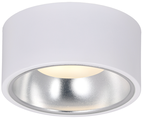 Светильник 4017 накладной потолочный под лампу GX53 бел./хром IEK LT-UPB0-4017-GX53-1-K54 фото 2