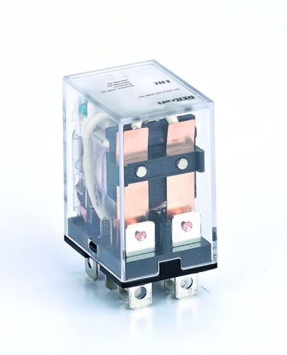 Промежуточное реле 2 конт. с LED инд. 10А 12В AC ПР-102 | код 23911DEK | DEKraft