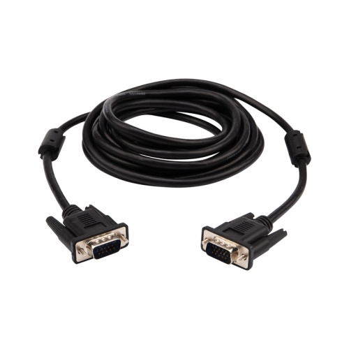 Шнур VGA - VGA с ферритами, длина 1,8 метра, черный PROconnect | код 17-5503-6 | PROCONNECT