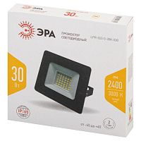Прожектор светодиодный ДО-30Вт 3000К 2400Лм IP65 черный 30w теплый 200-240В LPR-023-0-30K-030 | код Б0052858 | ЭРА