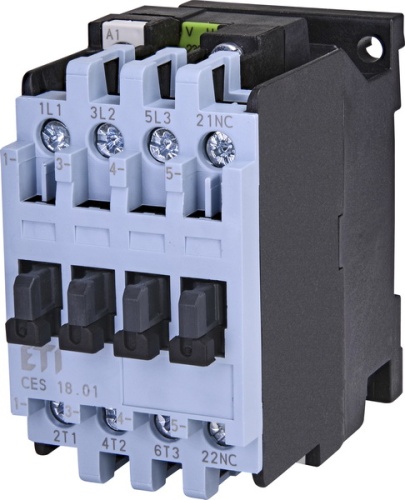Контактор CES 18.01 (7,5 kW) 230V AC | код 004646538 | ETI