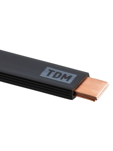 Шина медная гибкая изолированная ШМГ 3х(20х1), 2м, TDM | код SQ0841-0003 | TDM