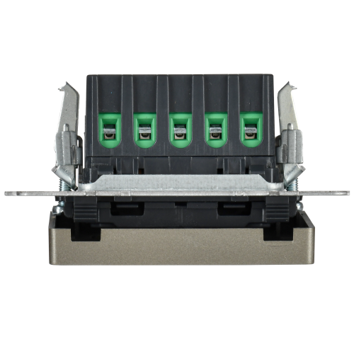 BRITE Кнопка звонка с инд. отел. 10А ВС10-1-9-БрШ шамп. IEK | код BR-V14-2-10-K37 | IEK фото 5