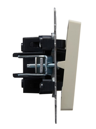 BRITE Выключ. 1-кл. прох. с инд. 10А ВС10-1-7-БрКр беж. IEK | код BR-V12-1-10-K10 | IEK фото 5