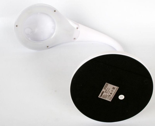 Светильник светодиодный настольный KD-790 C01 7Вт 4000К 230В сенсор. вкл. 4 уровня яркости лупа 3х/5х бел. Camelion 12484 фото 4