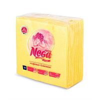 Салфетки Nega 50 листов 2-х слойные, пастельно-оранжевый | код 0053 | NEGA