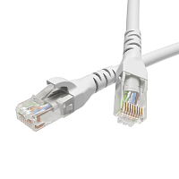 Патч-корд неэкранированный CAT6 U/UTP 4х2 LSZH белый 1м | код RN6UU4510WH | DKC