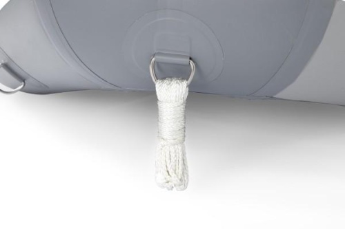 Лодка надувная Caspian (65046) 230х130х33см с жестким дном до 258кг весла 145см насос транец Bestway 6942138981315 фото 6