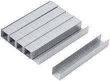 Скобы для степлера закаленные 11.3 мм х 0.7 мм, (узкие тип 53) 10 мм, 1000 шт | код 31373М | FIT