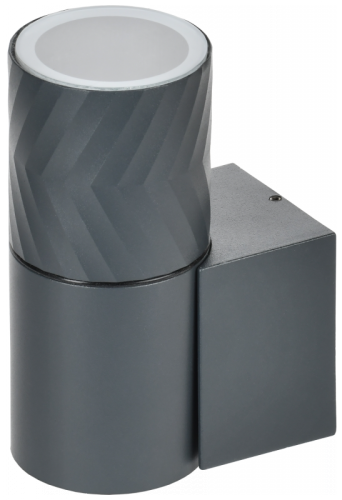 Светильник уличный 5107 настенный GU10 IP65 серый IEK | код LT-UBU0-5107-GU10-1-K03 | IEK