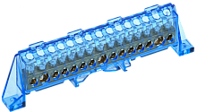 TEKFOR Шина N ноль в комб. изол. Стойка 8х12-15-С IEK | код TF-NN20-15-DP-K07 | IEK