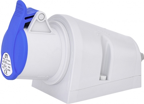 Розетка настенная EZ-1632 IP44 (16A, 230V, 2P+PE) | код 004482034 | ETI