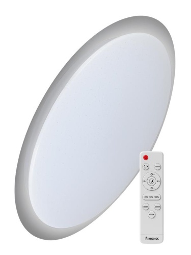 Светильник светодиодный PREMIUM GALAXY 55Вт 230В 3000-6500К 4400лм IP40 450х70мм настенно-потолочный управляемый с пультом ДУ КОСМОС KSGala55W Светильник светодиодный PREMIUM GALAXY 55Вт 230В 3000-6500К 4400лм IP40 450х70мм настенно-потолочный управляемый с пультом ДУ КОСМОС KSGala55W