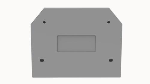 D-WS10-SD-01P-11-00Z(H), Концевая крышка, для WS10-SD, серый, шт | код 11060000084 | DEGSON