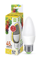 Лампа светодиодная LED-СВЕЧА-standard 5Вт 230В Е27 3000К 450Лм ASD | код 4690612003900 | ASD