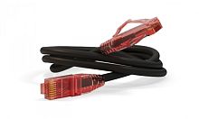 Патч-корд U/UTP Cat.5е LSZH 15 м черный, Hyperline PC-LPM-UTP-RJ45-RJ45-C5e-15M-LSZH-BK | код 230015 | Hyperline