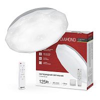 Светильник светодиодный COMFORT DIAMOND 125Вт 230В 3000-6500K 10000Лм 500x105мм с пультом ДУ IN HOME | код 4690612059488 | IN HOME