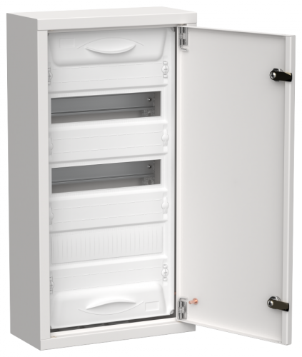 TITAN 5 Корпус мет. ЩРн-36 (1х36) 585х310х140 IP31 бел IEK | код TI5-50-N-036-31 | IEK