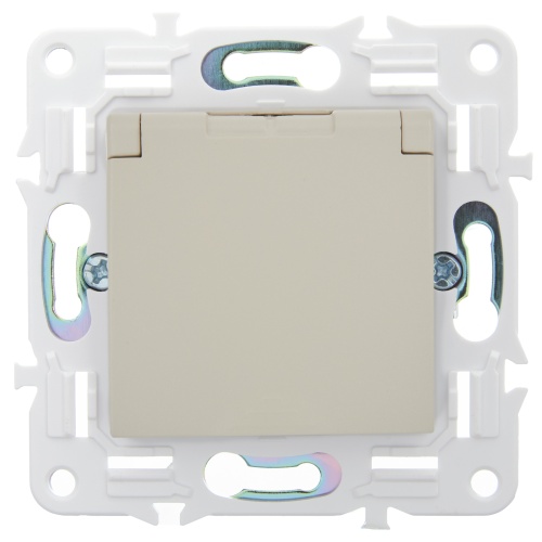 SKANDY Роз. з/к/ш кр. 16А IP44 SK-R11B беж. IEK | код SK-R16-16-44-K10 | IEK фото 4