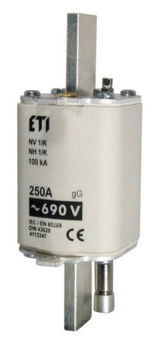 Предохранитель с ударной иглой NH-1_K/gG 100 A KOMBI 690V | код 004113342 | ETI
