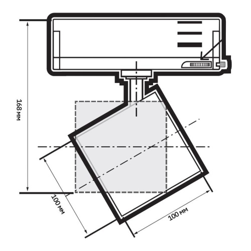 Светильник трековый трехфазный ДПО 7020 LED-30 Вт 3300 Лм 3000К IP40 белый 36° 180–265В Jazzway | код 5062733 | JazzWay фото 3