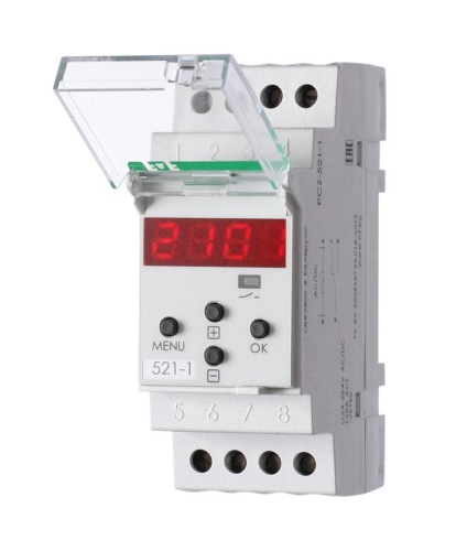 Реле времени PCZ-521-1 (аналог ТЭ-15) F&F EA02.002.010