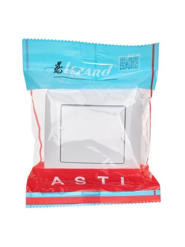 Выключатель 1-кл. 1п СП ASTI 10А IP20 в сборе бел. LEZARD 7081-0202-100 фото 4