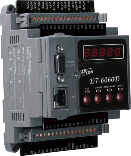 ET-6060D CR 8 Channel Digital Output and 10 Channel Digital Input | код 00-06012635 | ICP DAS