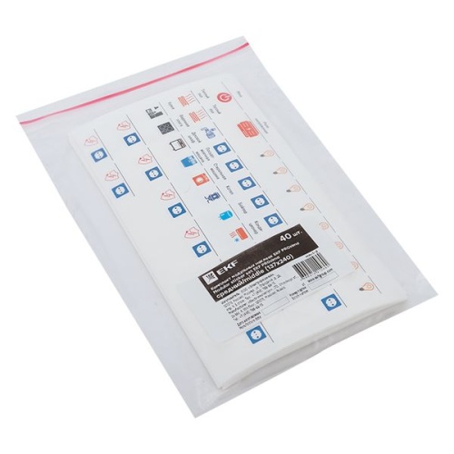 Комплект модульных наклеек малый (110х200) PROxima | код mn-1-1 | EKF фото 3