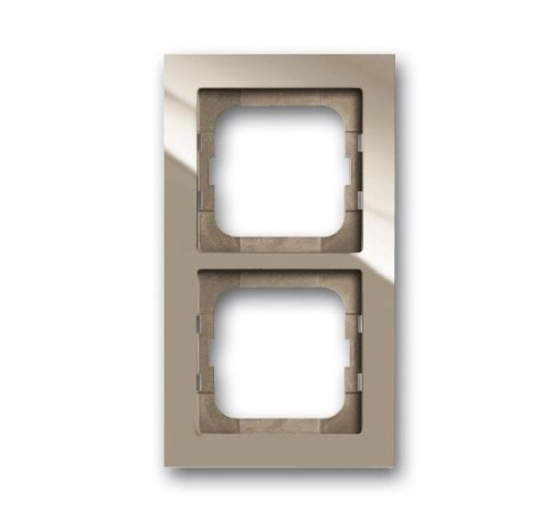 Рамка 2-постовая, серия axcent, цвет maison-beige 1722-299-500 | код 2CKA001754A4482 | ABB