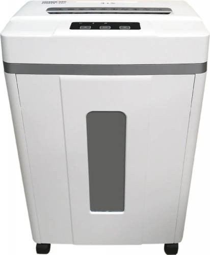 Шредер Office Kit S200TSCD 0,8x1 белый (секр.P-7) фрагменты 6лист. 25лтр. скобы пл.карты CD | код 1670607 | OFFICE KIT