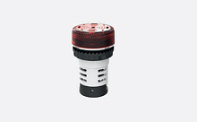 TS2011-4DC10 Зуммер TS2 с подсветкой, AC/DC24V, крас., шт | код TS2011-4DC10 | SUPU