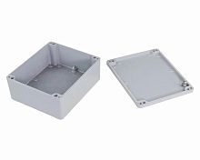 Коробка ответвительная алюминиевая 100х100х61 IP66/IP67 ГОФРОМАТИК | код zeta30391 | ЗЭТА Новосибирск