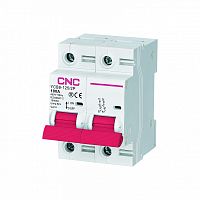 Модульный автоматический выключатель YCB9-125 125А 2P 10кА C | код A030686 | CNC