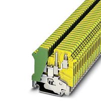 Клемма защитного провода UK 3-TWIN-PE (50 шт.) PHOENIX CONTACT | код 1923128 | PHOENIX CONTACT
