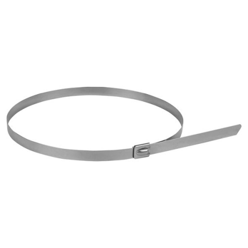 Хомут AISI 304 из нержавеющей стали, 7,9x520 (10 шт,) FlexLock PROxima | код plc-fl-tss-304-7.9x520-r | EKF фото 2