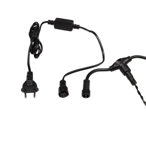 Гирлянда светодиодная "Светодиодный Дождь" 2х3м 760LED син. 78Вт 230В IP65 постоян. свечение провод черн. Neon-Night 235-143 фото 7