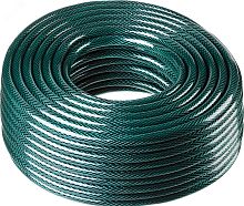 Шланг поливочный 1/2', 50 м, 15 атм, трёхслойный, армированный | код 40308-1/2-50 | РОСТОК